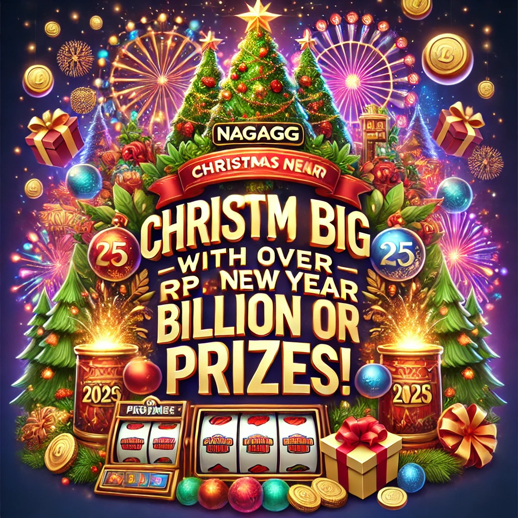 NAGAGG Christmas and New Year 2025 Promo: Win Big with Over Rp1.5 Billion in Prizes!